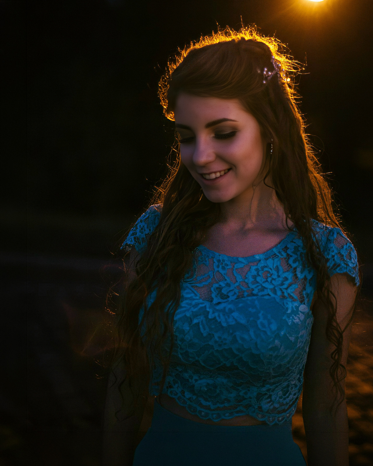 Golden hour portrait session